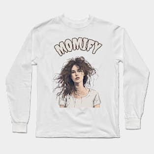 Momify, Funny Gift, Mothers Day Long Sleeve T-Shirt